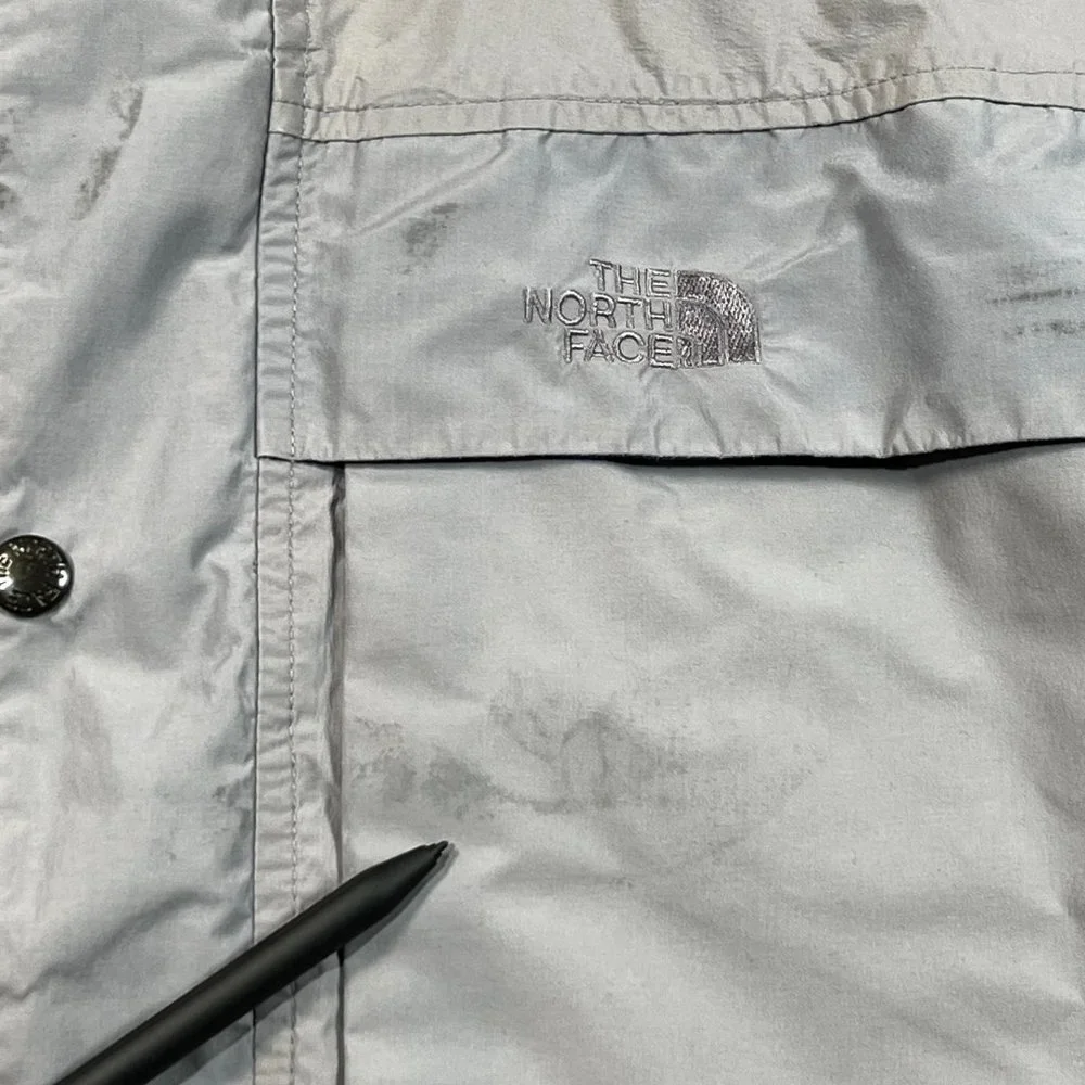 The North Face Gore-Tex Jacket Mens Medium VTG Made in USA Hooded Gray‎